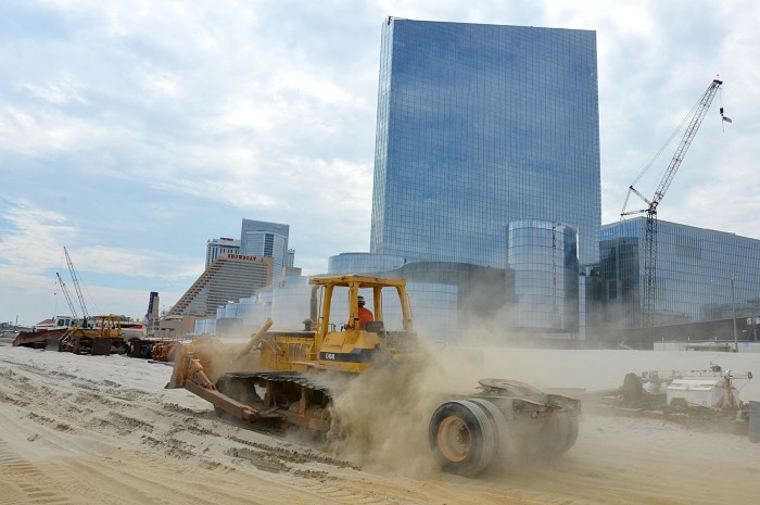 beach in front of revel